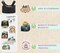 100 Pcs Funny Camping Stickers, Waterproof Vinyl Hiking Outdoor Adventure Sticker Pack for Laptop, Water Bottle, Car, Cooler & Travel Gear
